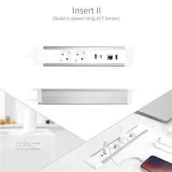 Built-in power strip