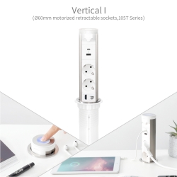 Φ60 motorized retractable sockets
