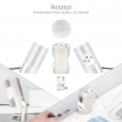 Twist&open desk socket
