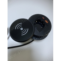 Power Grommet with Wireless Charger