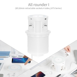Φ120 retractable sockets 4 sides