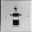 Wall plate with Audio VGA and Network